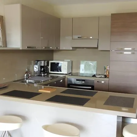 Vue Piscine Dans De Standing Apartment